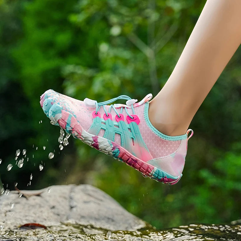 Women Men Upstream Wading Water Shoes Beach Barefoot Swimming Surfing Qick Dry Sports Aqua Sneakers Unisex Lightweight Trekking